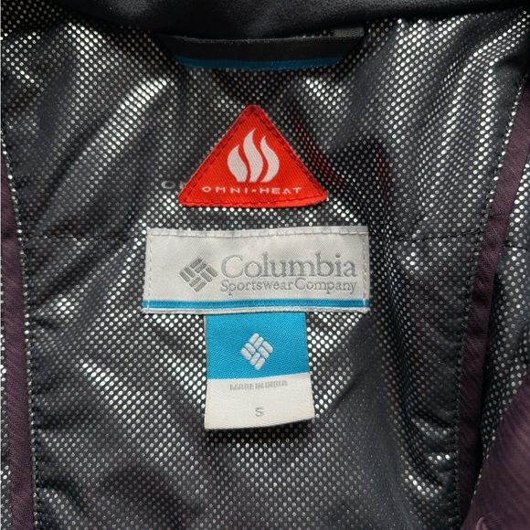 Columbia Gray and Purple Omni-Heat Jacket - Picture 2 of 4
